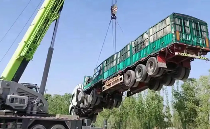 大连道路脱困救援案例